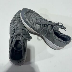 Gray Knit Avia Athletic Sneakers